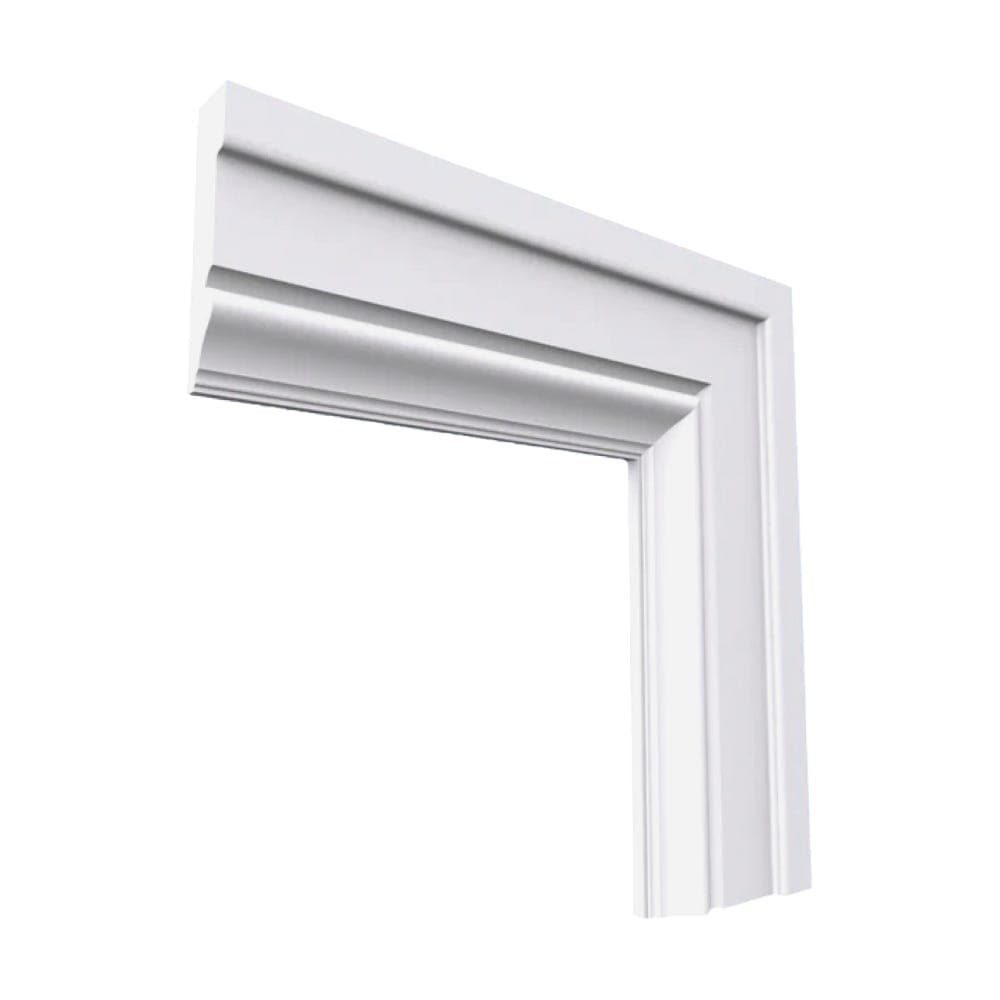 Victorian MDF Architrave White Primed 4200mm x 95mm x 18mm