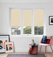 Carnival R/b Ecru Perfect Fit Roller Blinds Polyester