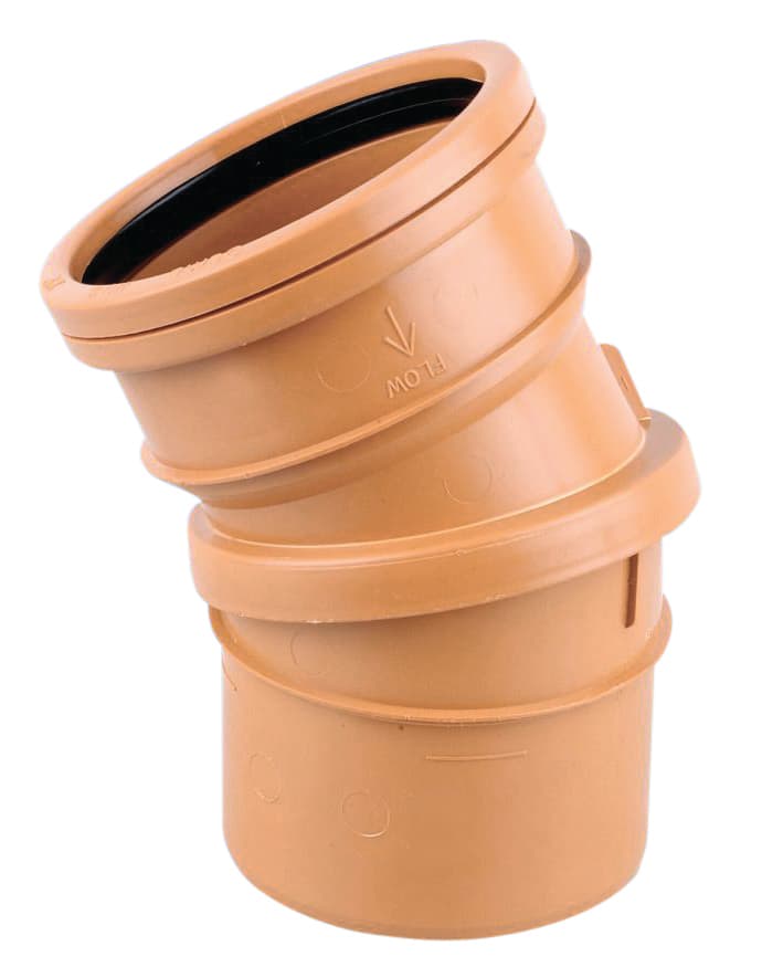 OsmaDrain Single Socket adjustable bend 0-30 degree 110mm 4D173