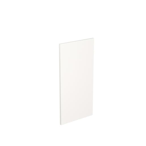Flatpack 350 Wall End Panel Value Slab Standard Matt White