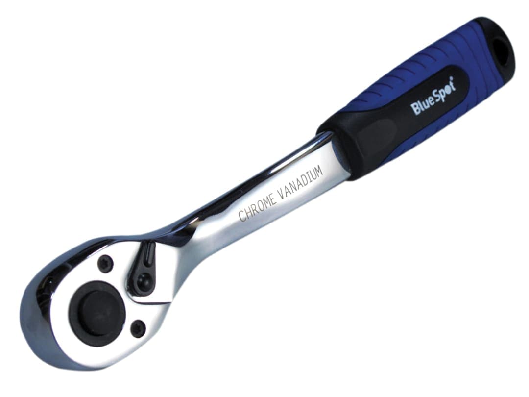 BlueSpot Tools Soft Grip Ratchet 72 Teeth 1/2in Drive 2014