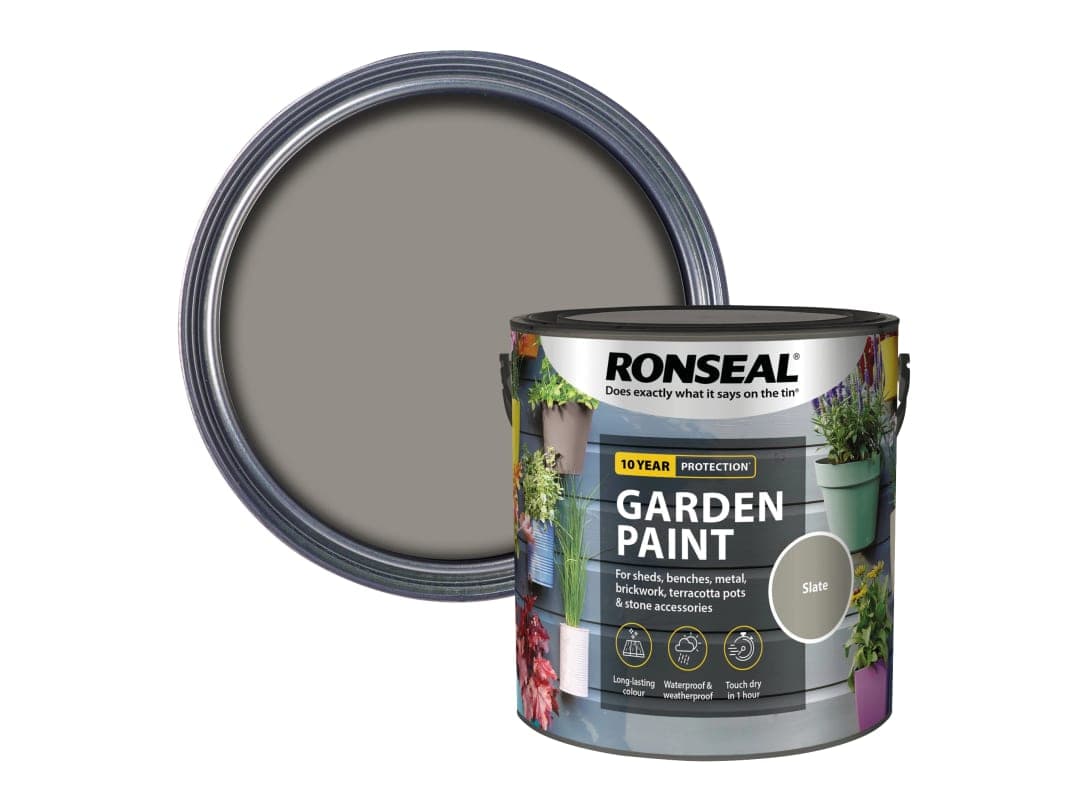 Ronseal Garden Paint Slate 2.5L 37431