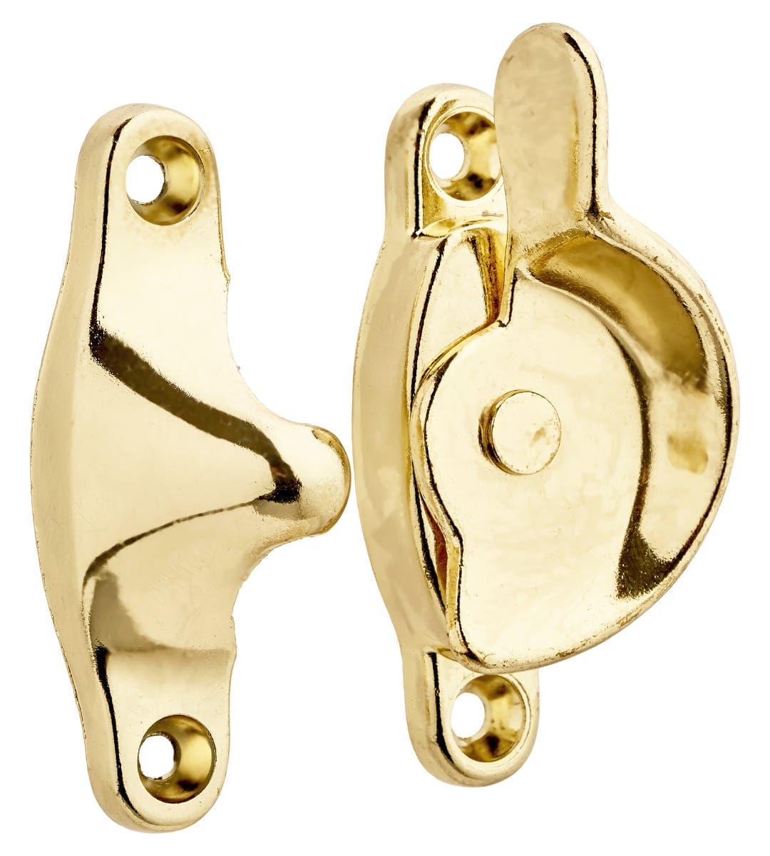 Non Locking Fitch Fastener - Brass Plated - Hardware Solutions