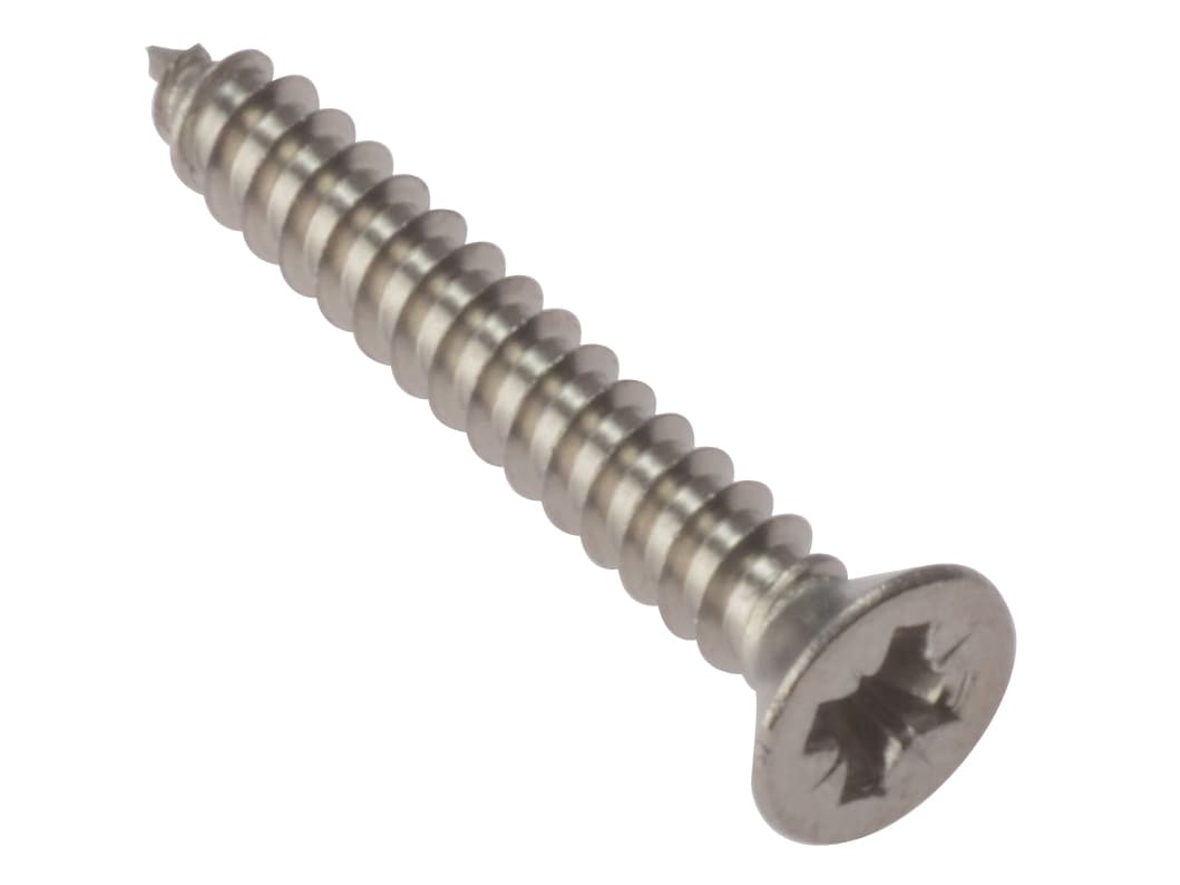 Fixings & Fasteners Self Tapping Screws | 8 X 1/2in | Stainless Steel | Box 100 STCSK128SS