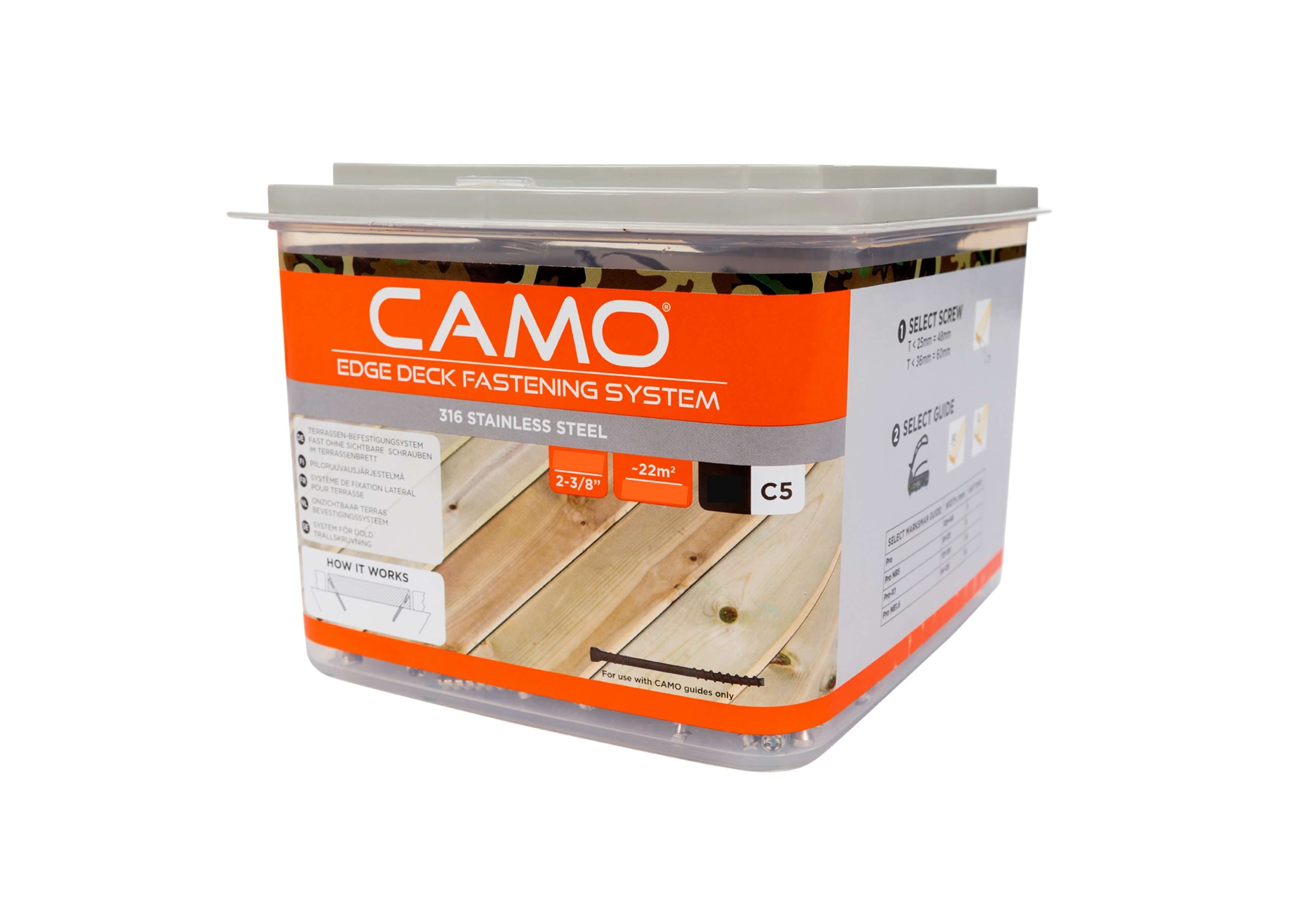 Camo 345239S Edge Decking Screw 4 2X60Mm (1750 Pcs) Box 1750