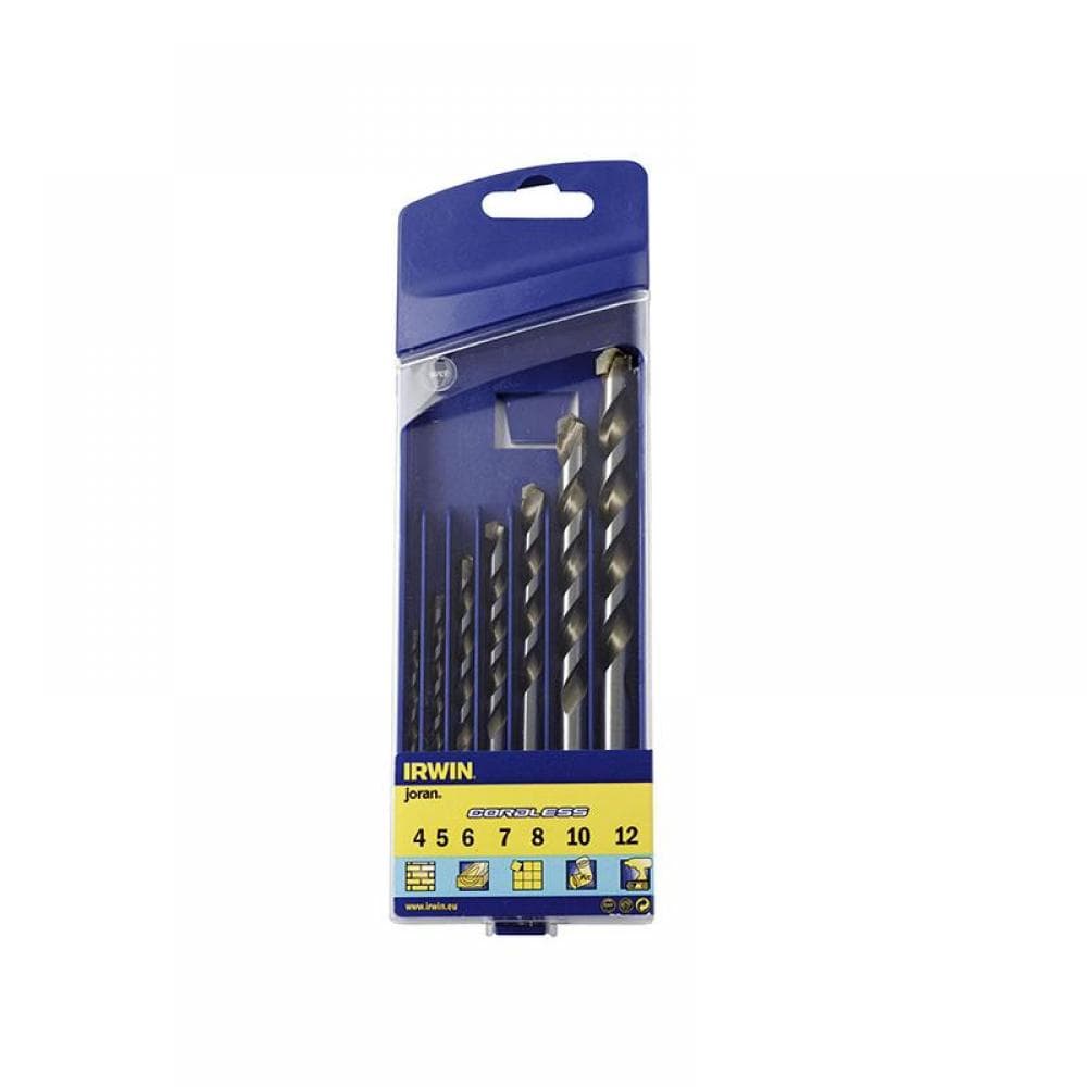 Irwin® 10501940 Cordless Multi-Purpose Drill Bit Set 7 Piece 4-12Mm