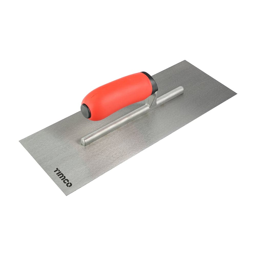 Timco Plastering Trowel - Carbon Steel Backing Card 1 468201