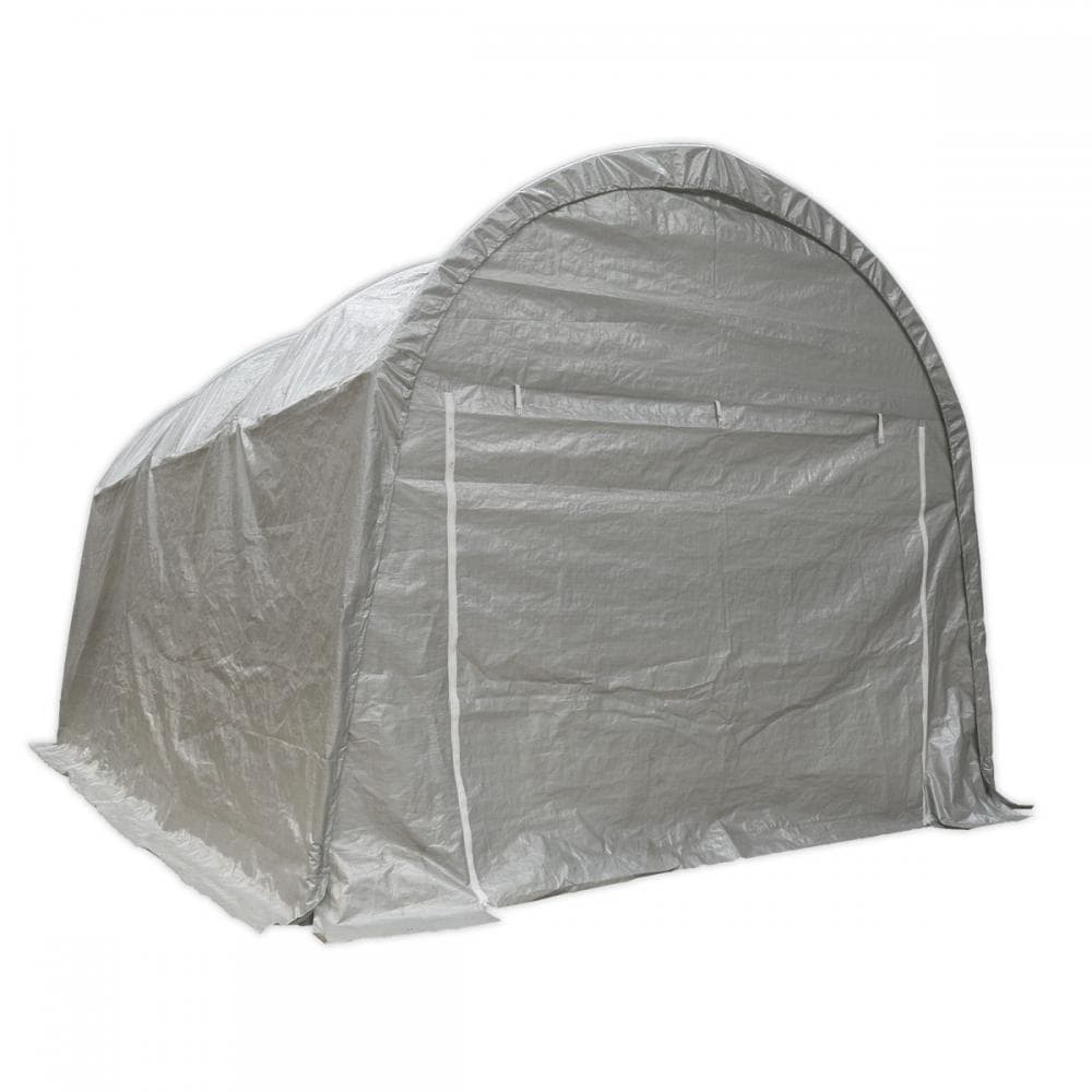 Sealey CPS03 Dome Roof Car Port Shelter 4 X 6 X 3.1M