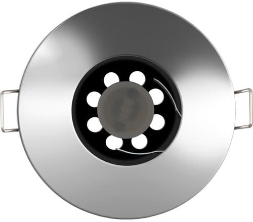 Fixed Fire Rated Gu10 Downlight Polished Chrome Supplied Less Lamp EFDGUFPC-02