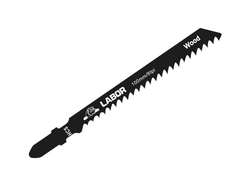 Labor Hcs Jig Saw Blades - Wood | 100Mm | Per 5 LABZBJ00900