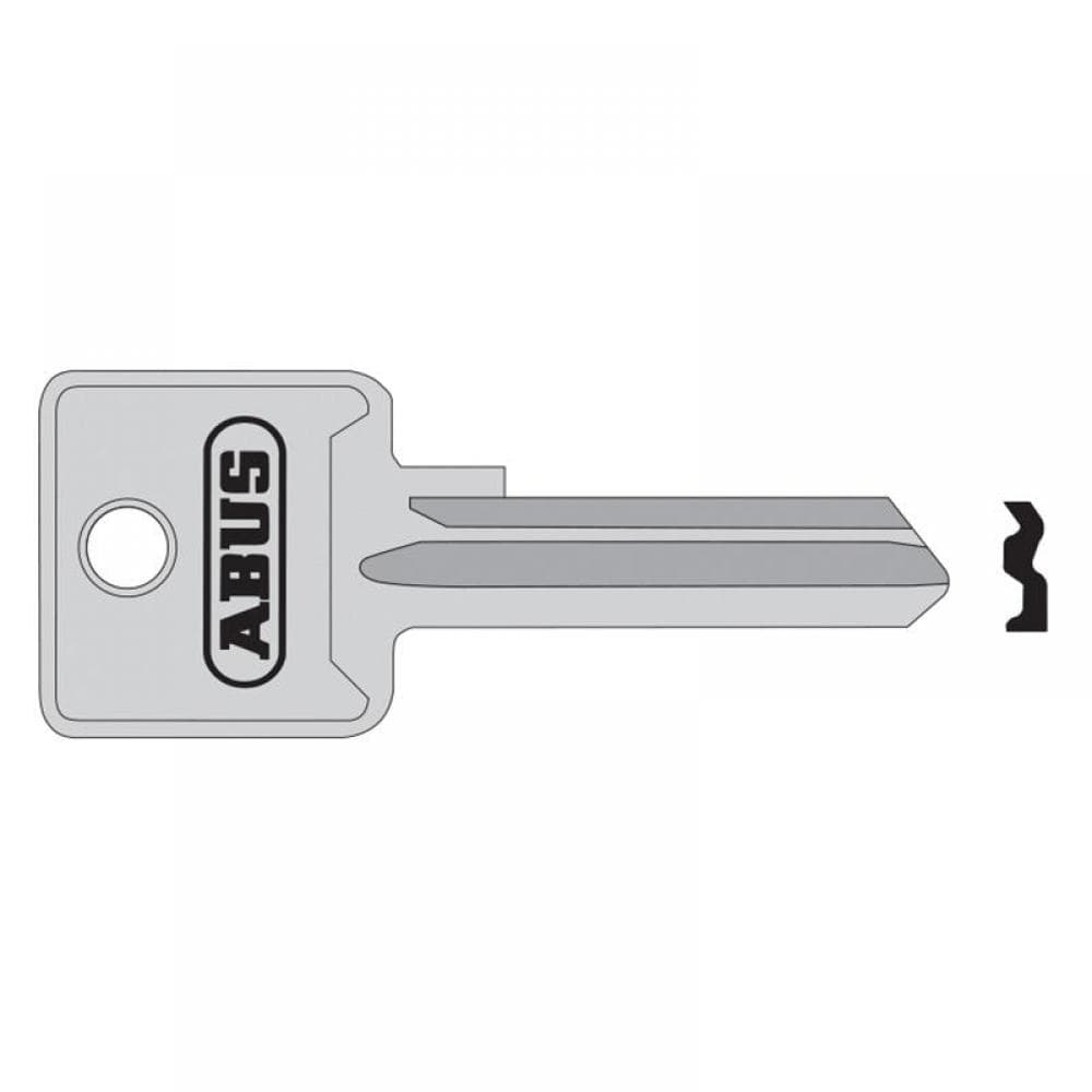 Abus Mechanical 02697 85/50 50Mm +60 Left Hand Key Blank