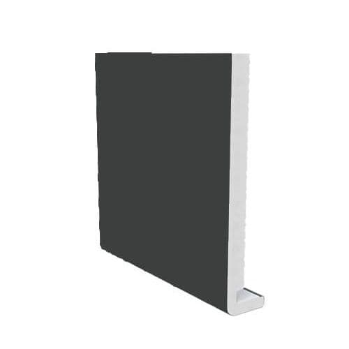 175mm Dark Grey Smooth Fascia Board - 18mm x 5mtr - Pack of 2