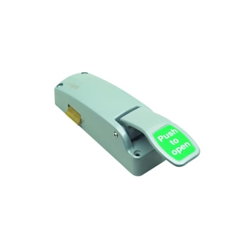 Briton Panic Push Pad "Push to Open" Silver - 1438.RSE