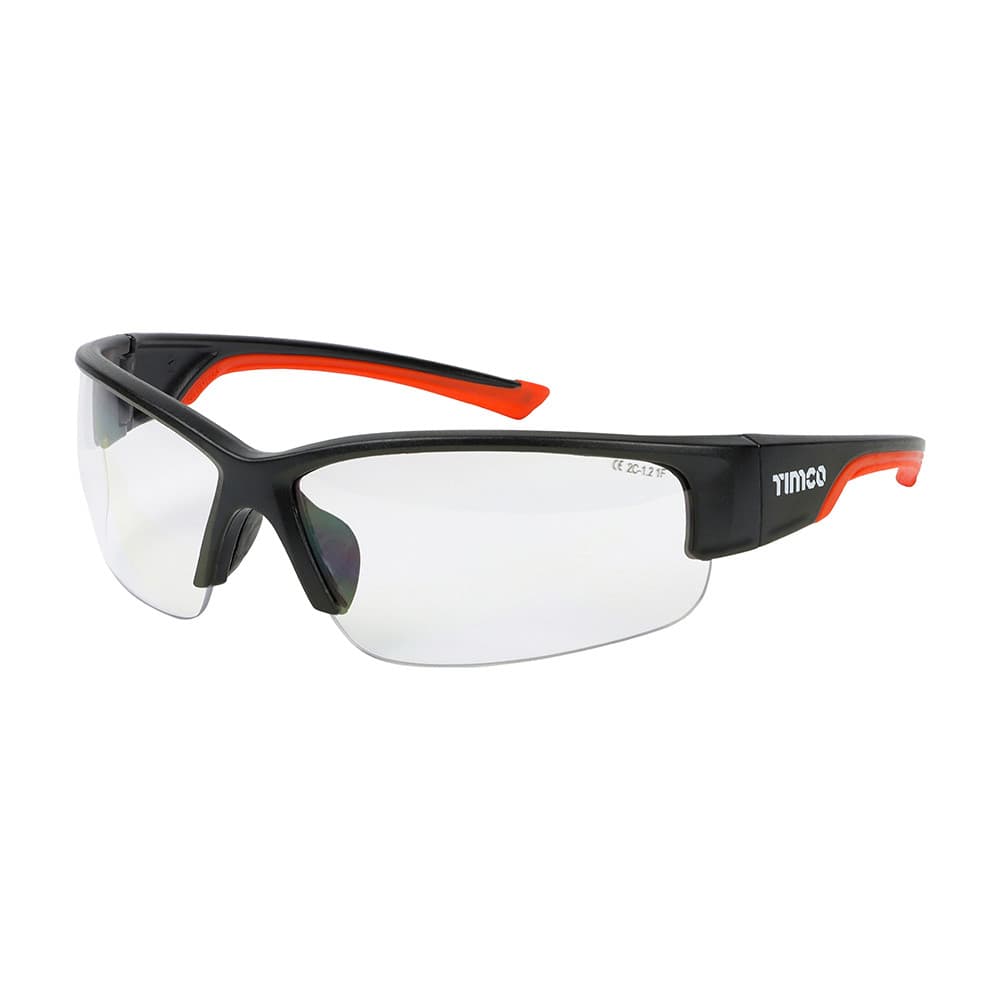Timco 770379 Premium Safety Glasses - Clear One Size
