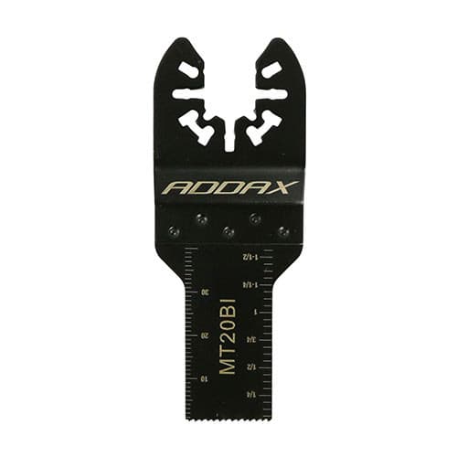 Timco MT20BI5 Premium Multi-Tool Blades - Straight - For Wood/Metal - 5Pcs 20Mm Blister Pack 1