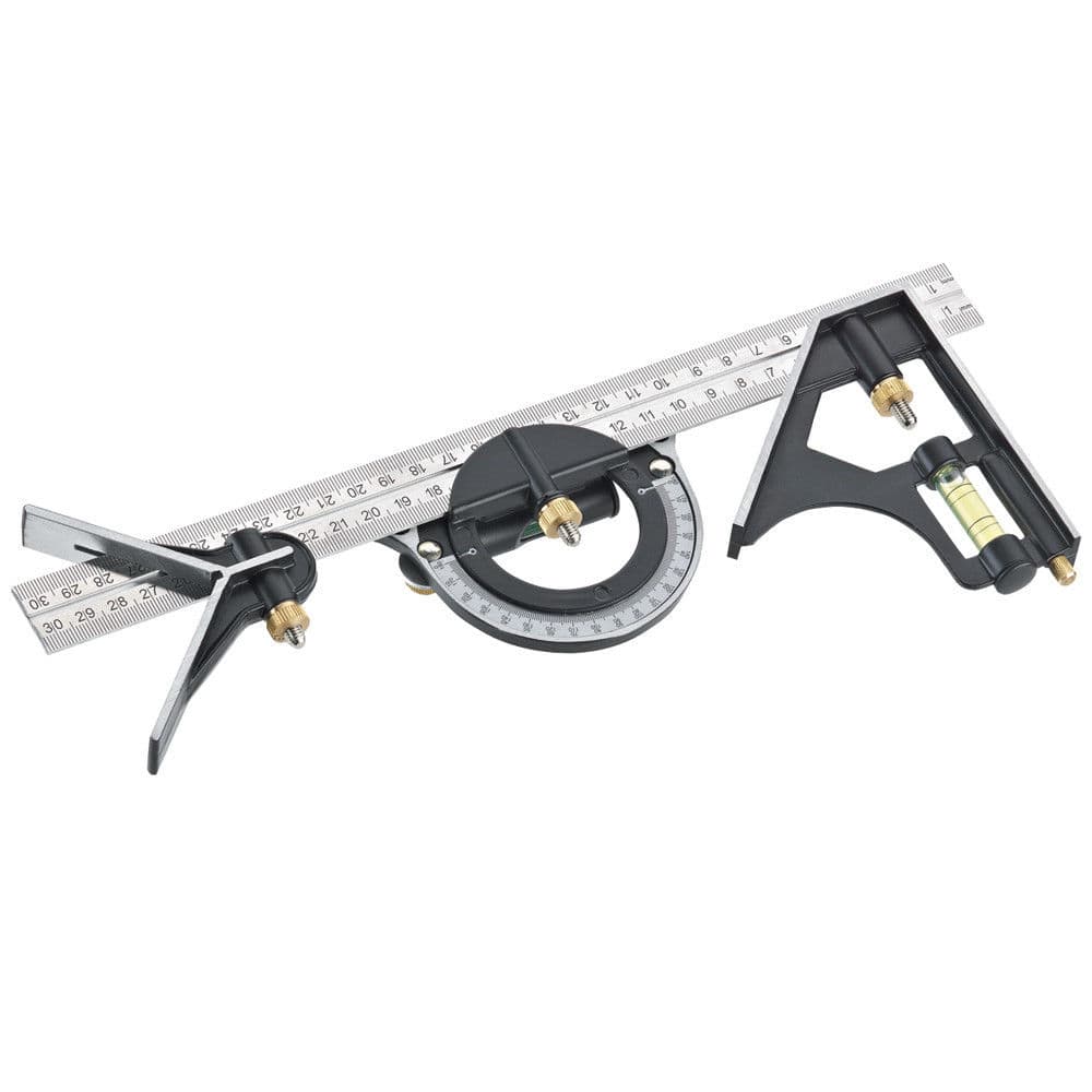 Clarke 1801625 Cht625 300Mm (12) Combination Square Set