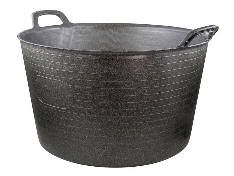 Faithfull FAIECOFLXB75 Eco Flex Tub 75 Litre - Recycled Black