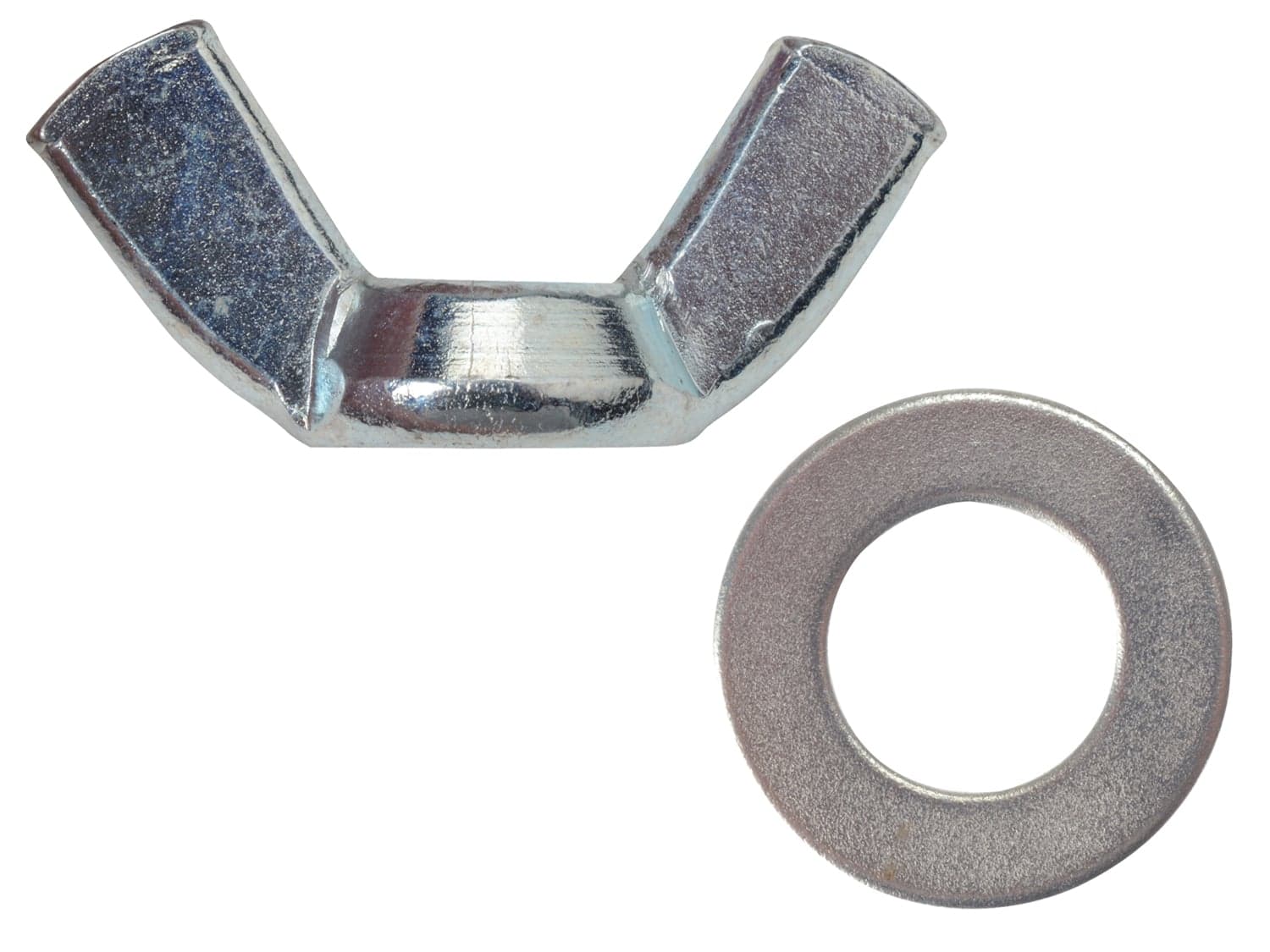 Forgefix Wing Nut & Flat Washer - M8 FPKWNW8
