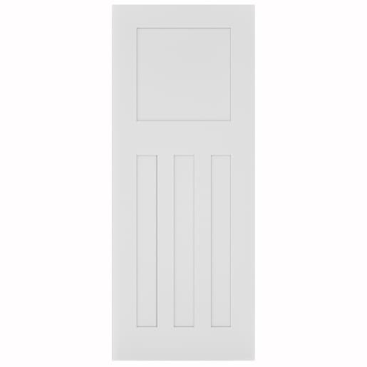 Deanta Cambridge White Primed Fire Door 30m 1981 x 686 x 45