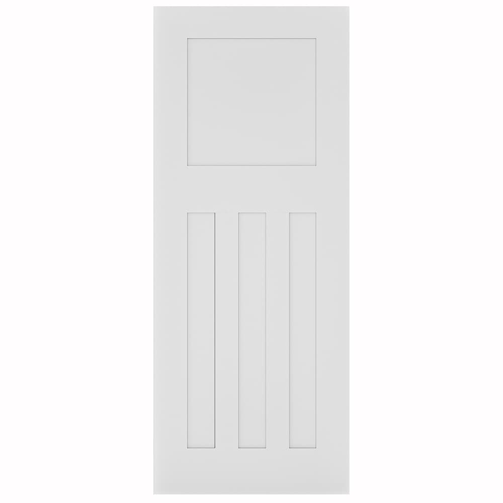 Deanta Cambridge White Primed Fire Door 30m 1981 x 686 x 45