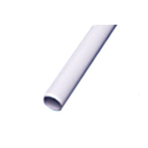 Wavin Osma Overflow solvent plain ended pipe 21.5mm white 3m