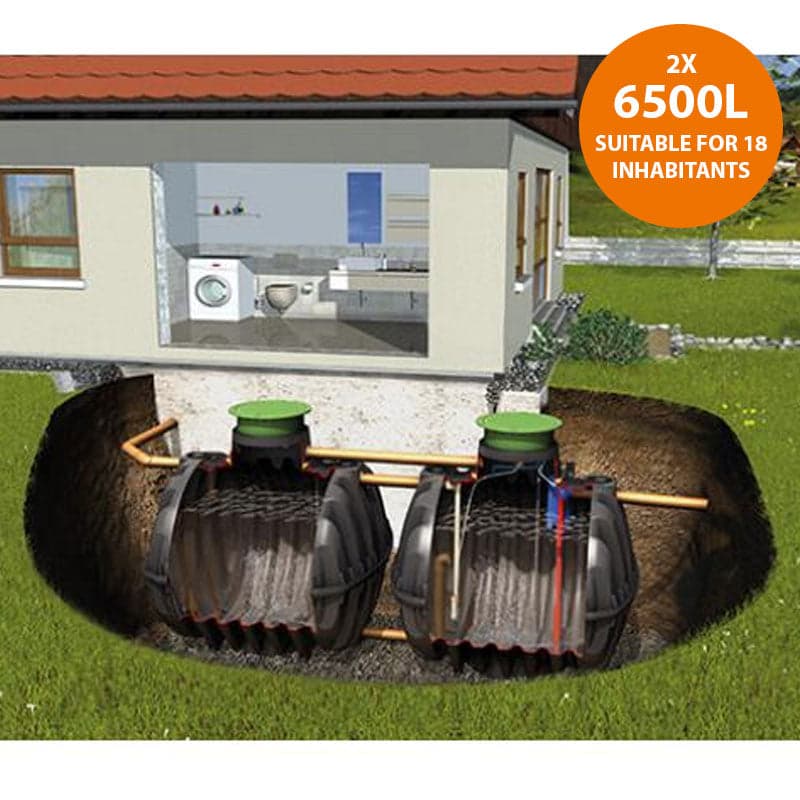 GRAF One2Clean Sewage Treatment Plant 18PE | G50204