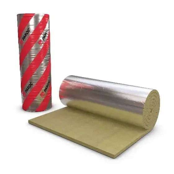 PAROC Pro Lamella Mat AluCoat Insulation (25mm Thick)