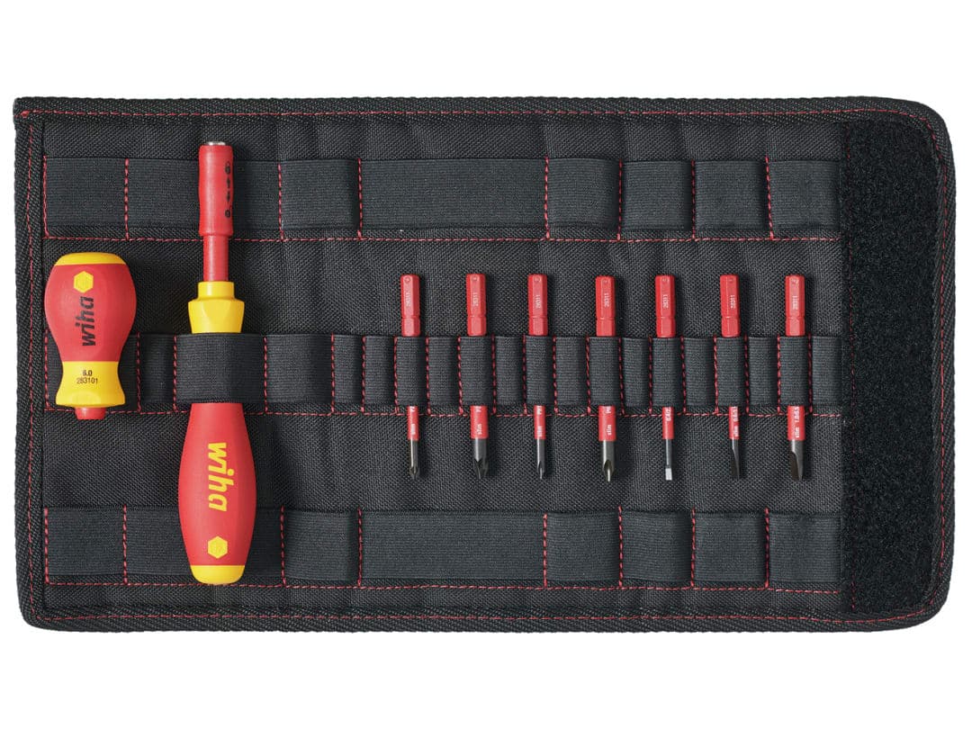 Wiha SoftFinish® electric slimVario Screwdriver Set, 10 Piece 41232