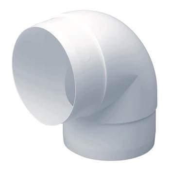 Monsoon Round Ventilation Duct Elbow - 90 Degree x 125mm