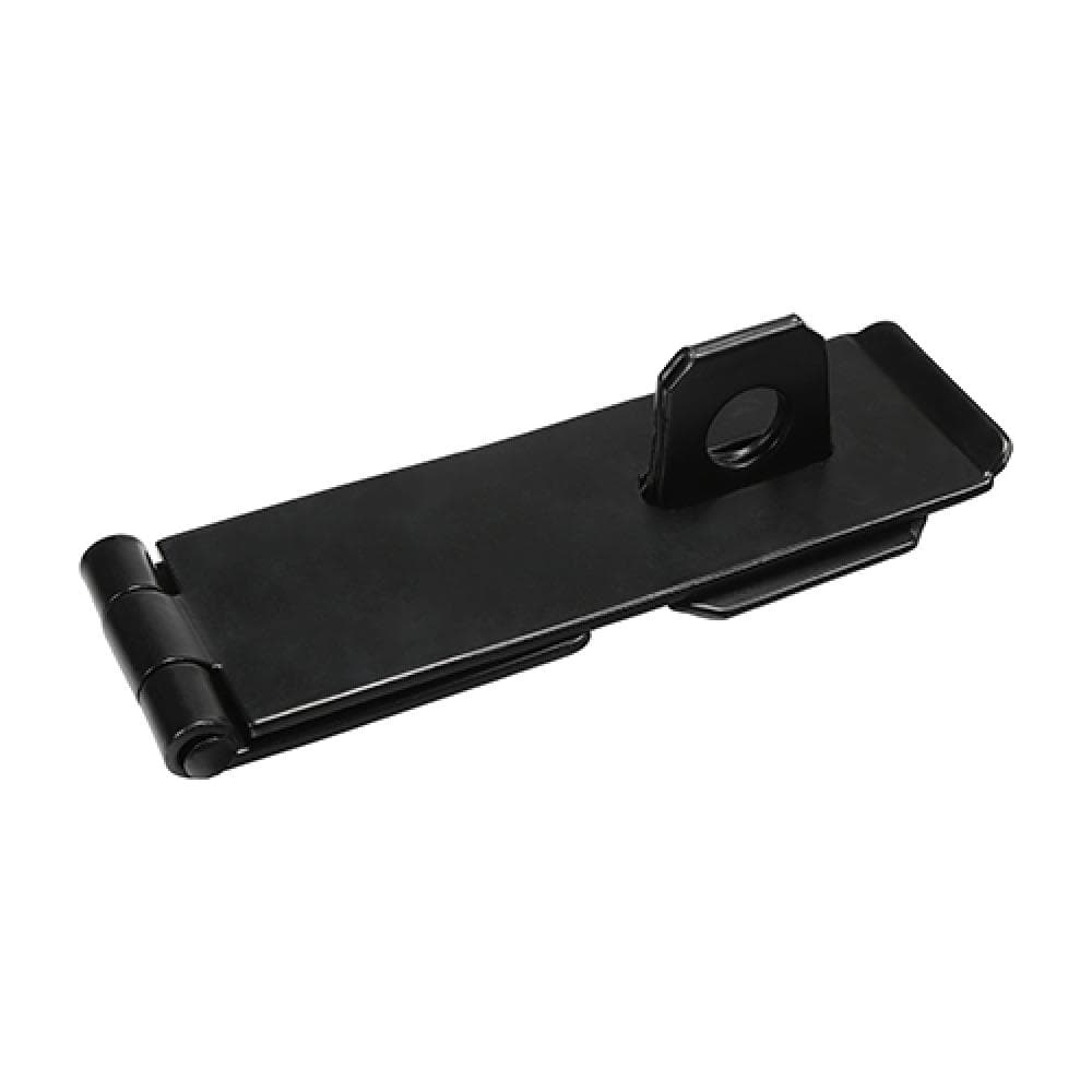 Timco HS4BB Safety Pattern Hasp & Staple - Black 4 1/2in Plain Bag 1