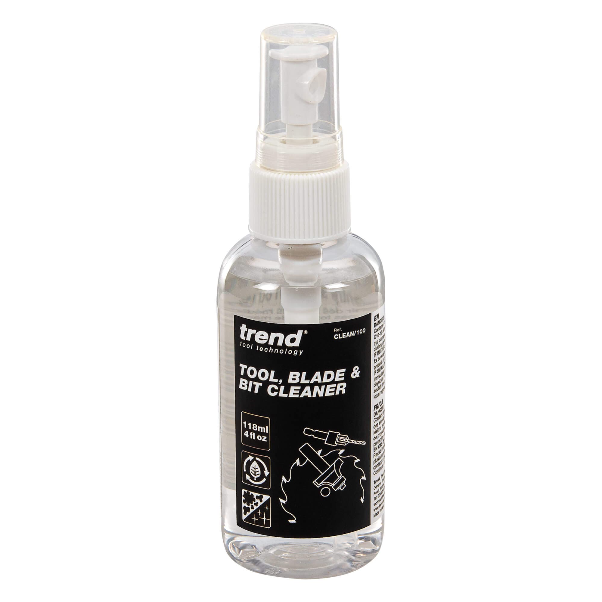 Trend Tool Blade & Bit Cleaner 118Ml (4Oz) CLEAN/100