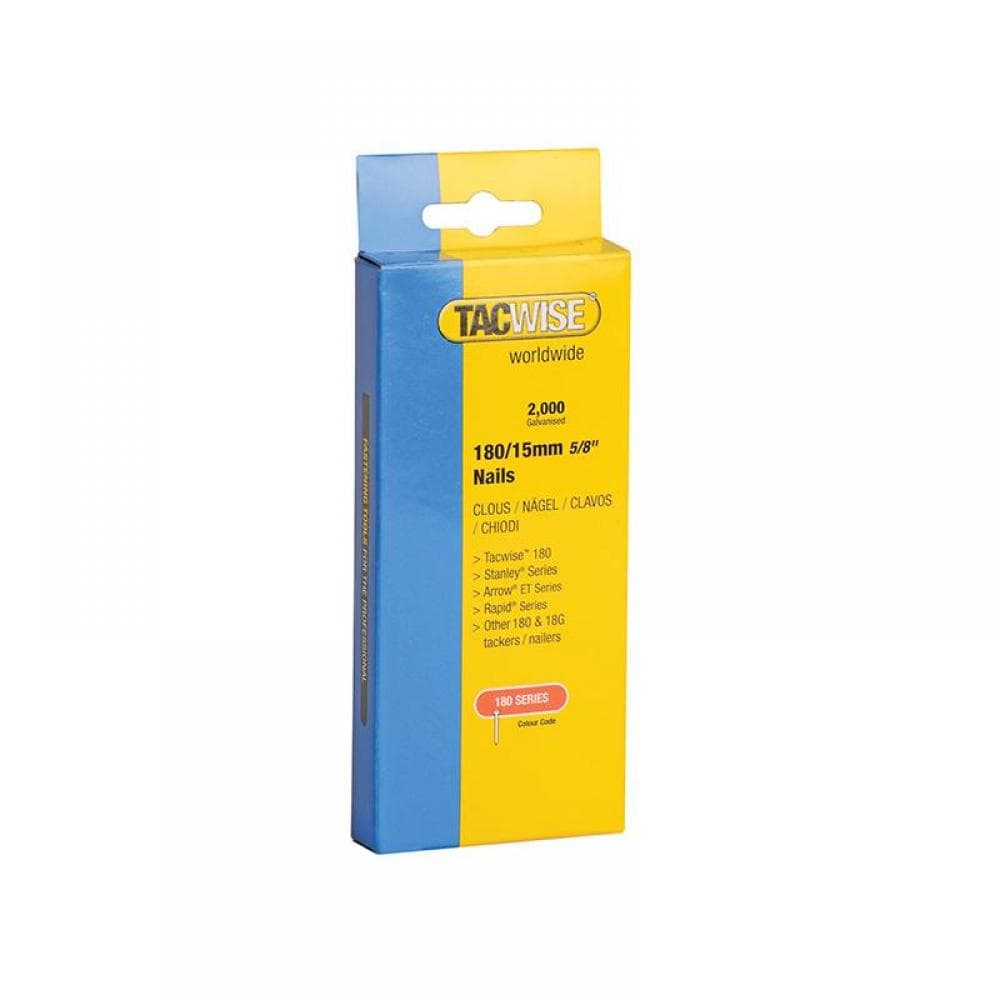 Tacwise 0359 180 18 Gauge 15Mm Nails (Pack 2000)