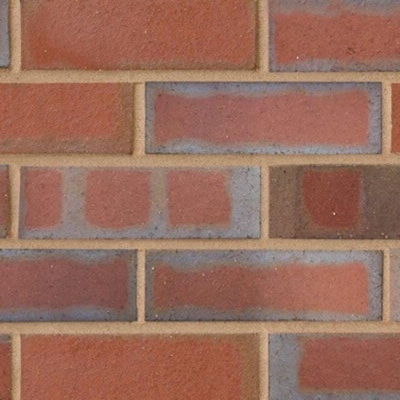 Michelmersh Hadley Brindle Wirecut Red Facing Brick 65mm | Pack of 400