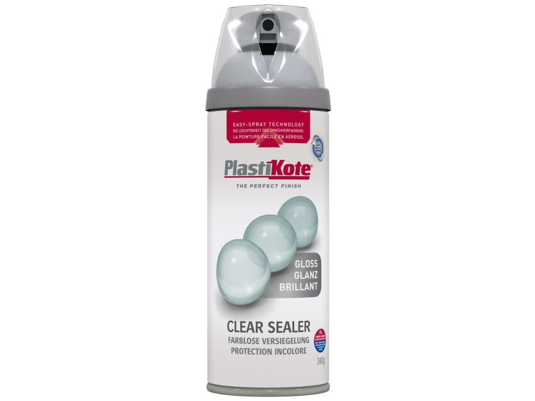 PlastiKote Premium Acrylic Gloss Clear 400ml 24000 024000