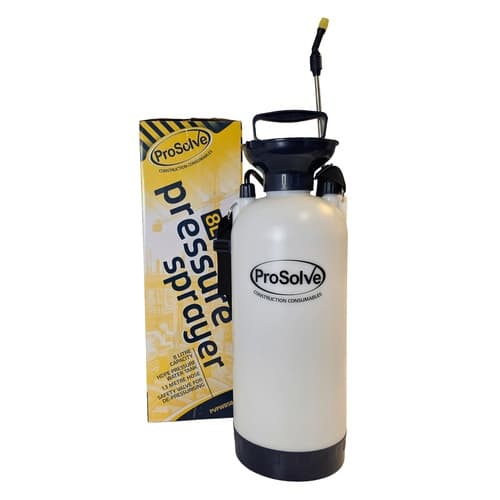 ProSolve Pressure Water Bottle Sprayer with Attachments - 8 Litre