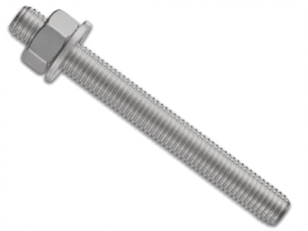 Dewalt Straight Cut Threaded Rod | M10 X 130Mm | Hot Dipped Galvanised | Box 25 DFC4170040
