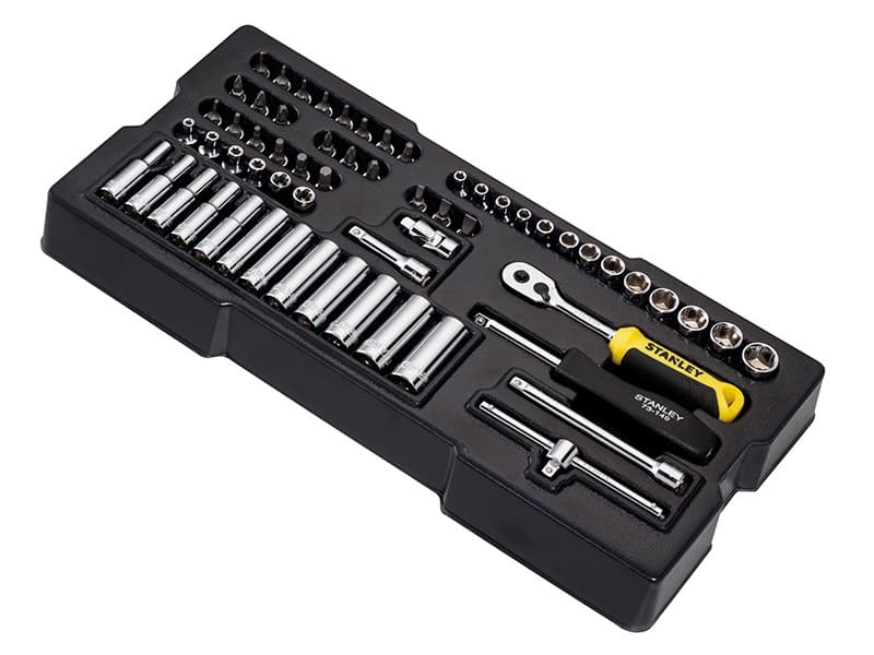 Stanley® STMT1-74175 Transmodule System 1/4In Drive Metric Socket Set 60 Piece