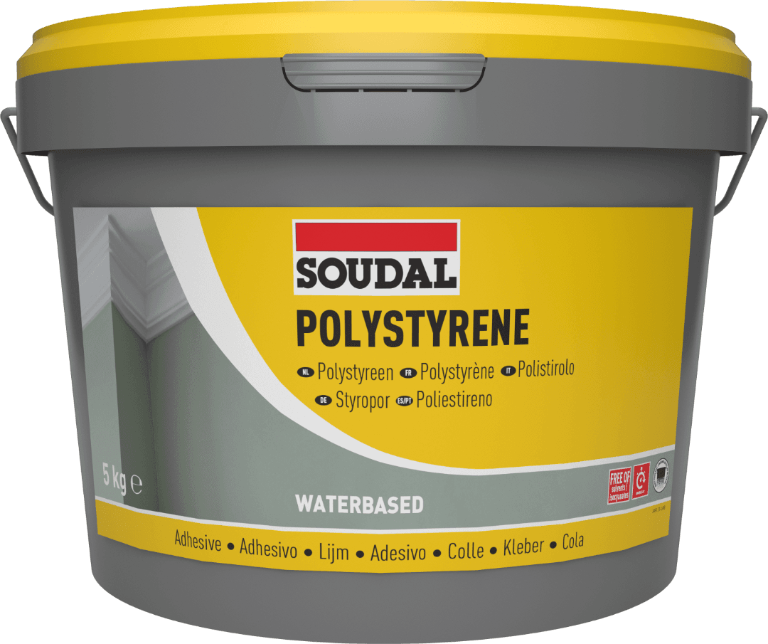 Soudal Polystyrene Adhesive White 5Kg 100025