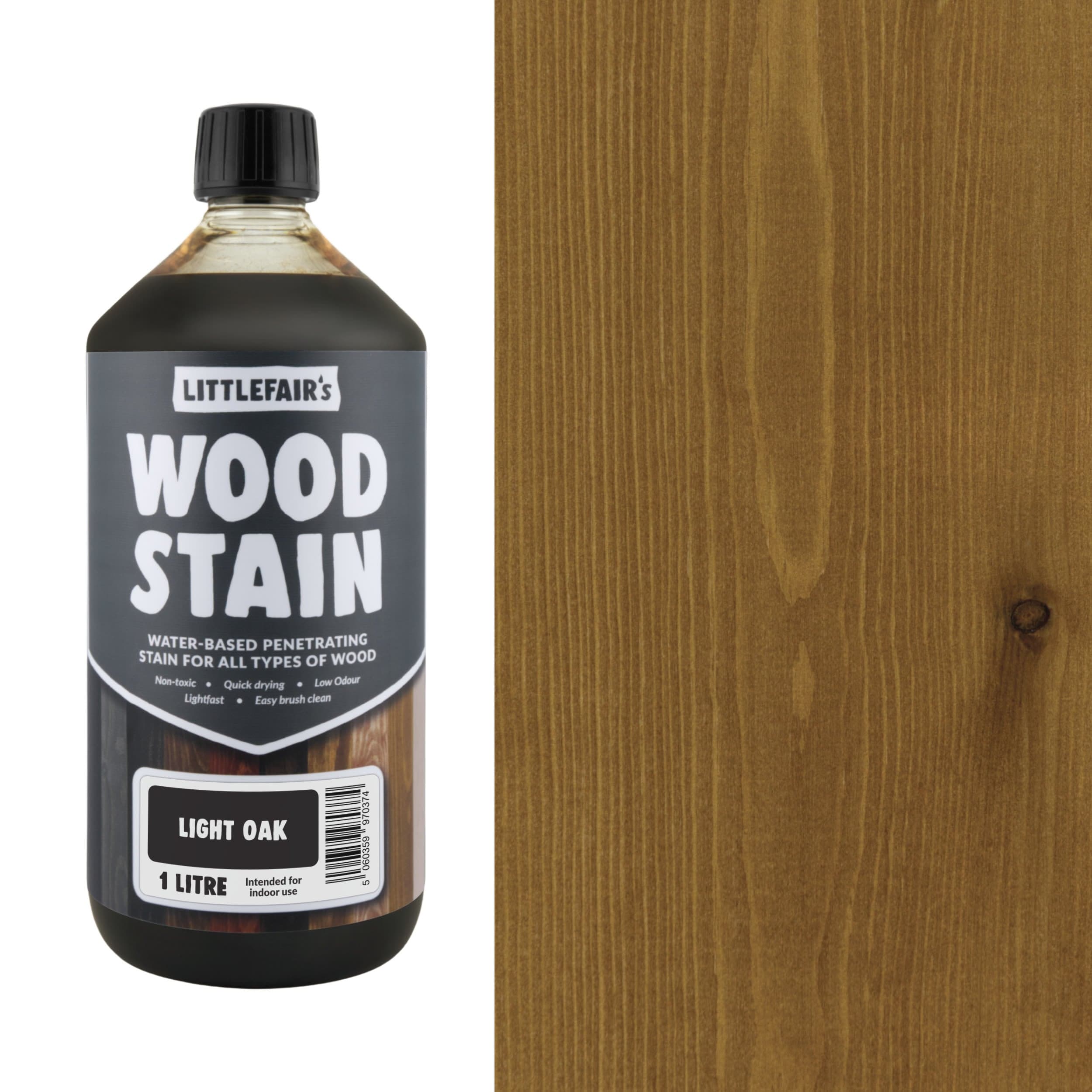Littlefairs Water Based Wood Stains - Non Toxic & Eco Friendly