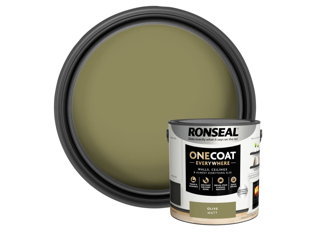 Ronseal One Coat Everywhere Olive 2.5L 62404 KCB.7015103.62404.76