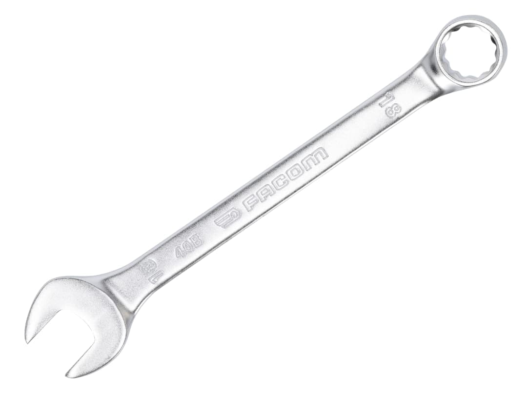 Facom 40B.18 Slim Metric Combination Spanner 18mm 40B.18