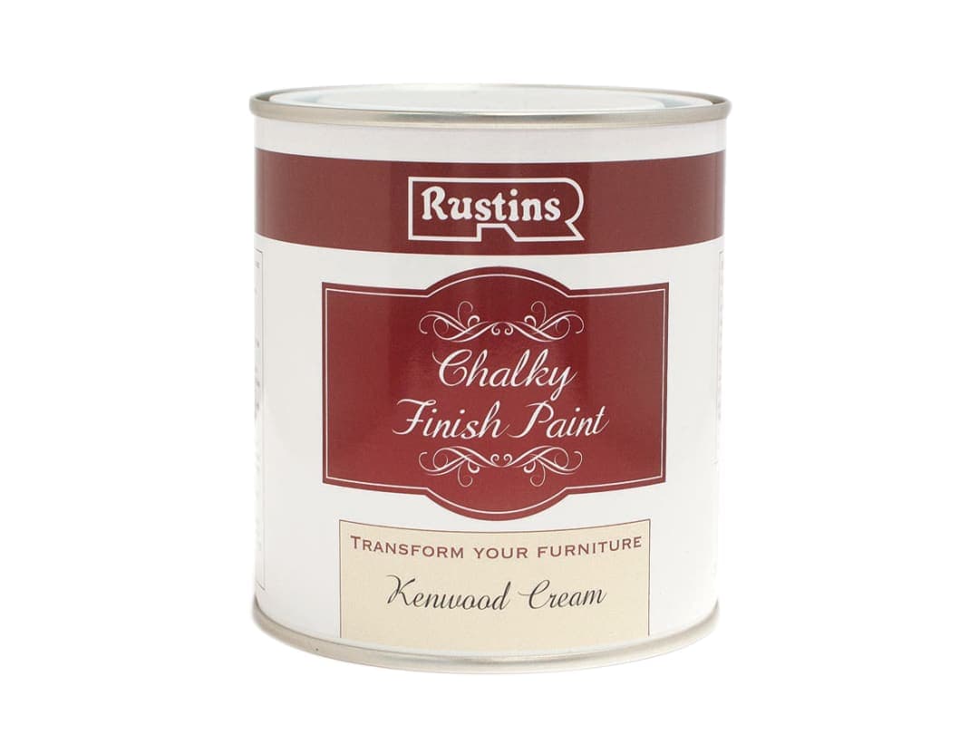 Rustins Chalky Finish Paint Kenwood Cream 500ml CHAPC500