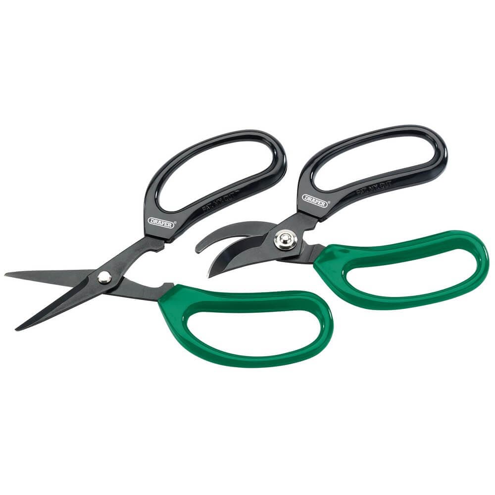 Draper 18299 Soft Grip Garden Scissor Set (2 Piece) per set