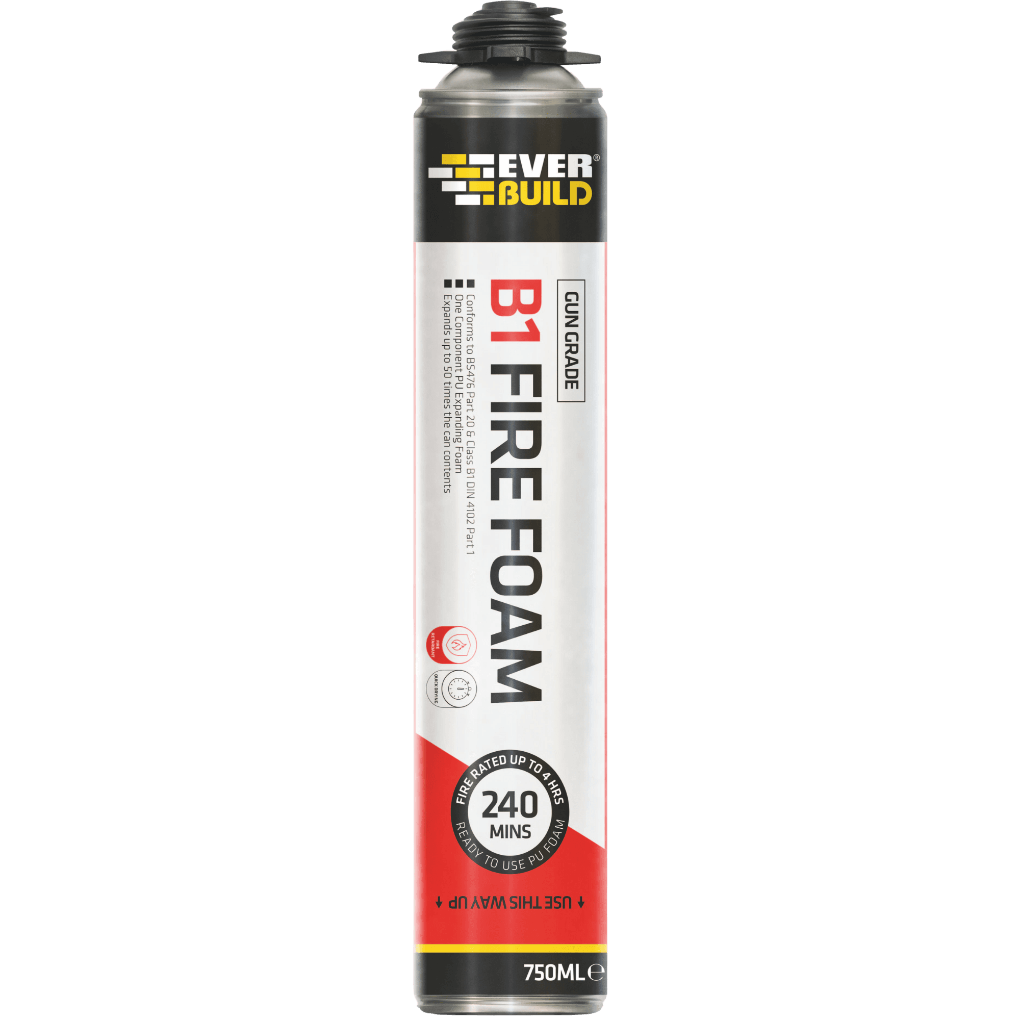 Everbuild B1 FireFoam Gun Grade 750 ML