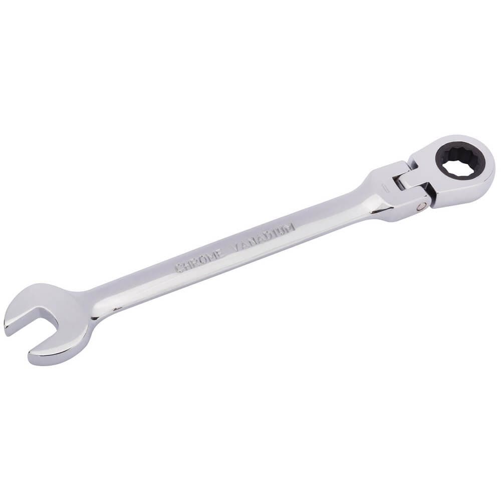 Draper 52013 Hi-Torq® Metric Flexible Head Ratcheting Combination Spanner 12Mm each 1