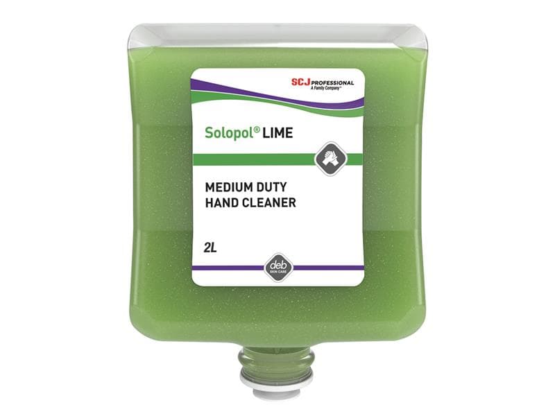Sc Johnson Professional LIM2LT Solopol® Lime Medium/Heavy-Duty Hand Wash Cartridge 2 Litre