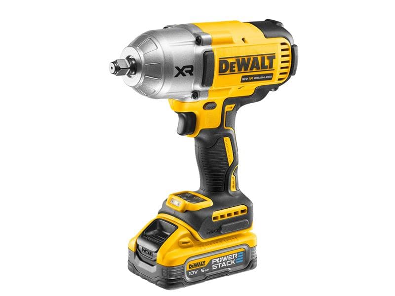 Dewalt DCF900H2T-GB Dcf900H2T Powerstack™ Impact Wrench 18V 2 X 5.0Ah Li-Ion