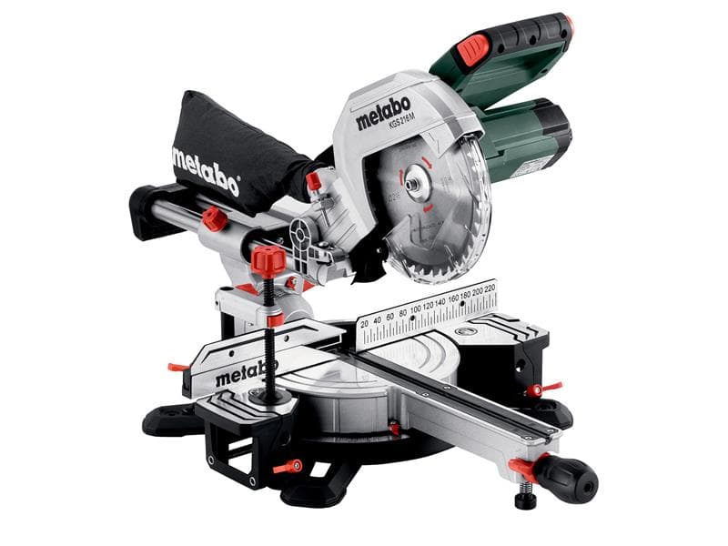 Metabo 619260390 Kgs-216Mn Sliding Mitre Saw 216Mm 1500W 110V