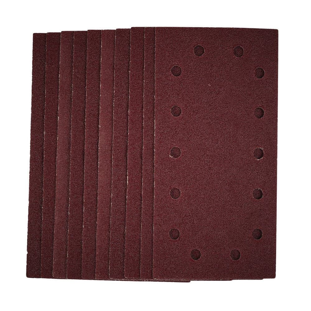 Draper 55805 1/2 Sanding Sheets With Hook And Loop 115 X 230Mm 40 Grit (Pack Of 10) each 1