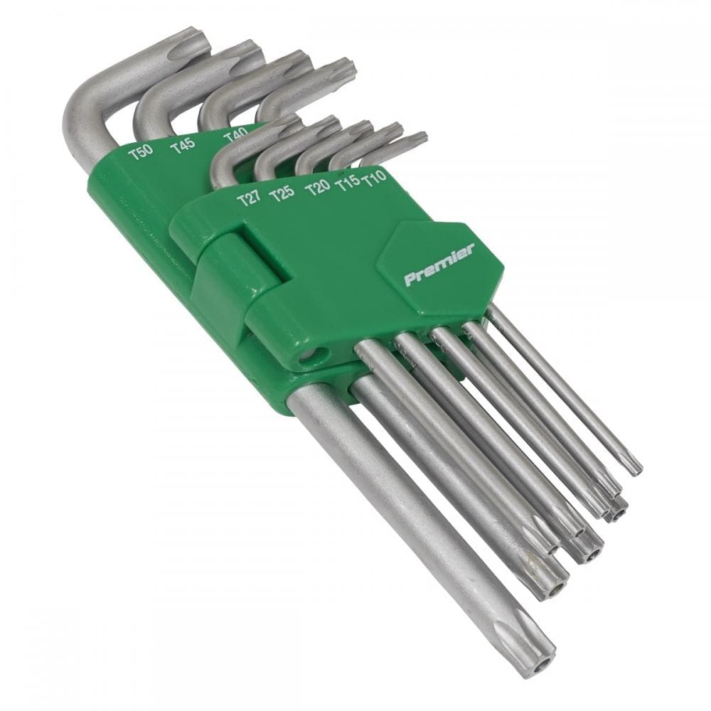 Sealey AK7162 Security Trx-Star* Key Set 9Pc Long